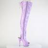 Pleaser - DELIGHT3017 Bottes cuissardes à plateforme - Violet Product image